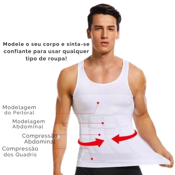 Regata Masculina Modeladora - Sculptor Man [COMPRE 1 LEVE 2]